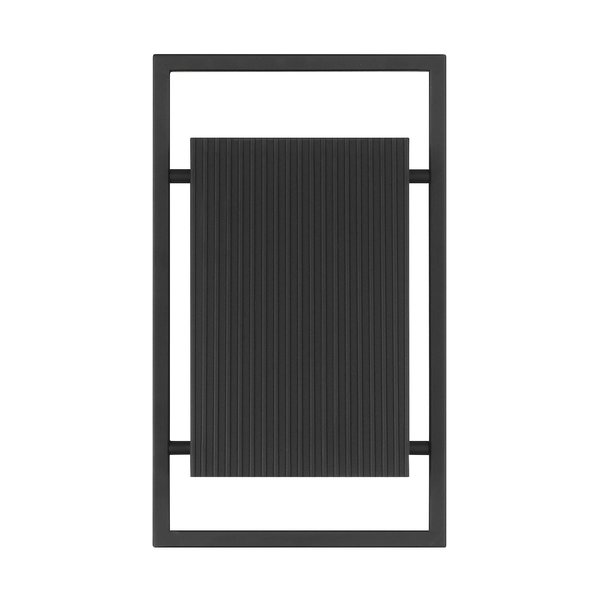 Designers Fountain Pine Hills 135 in 1Light Black Outdoor Wall Lantern D261M-8EW-BK